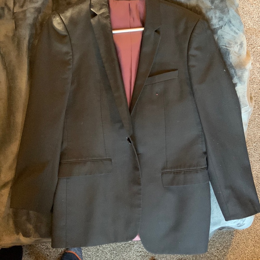 Topman black blazer 38R